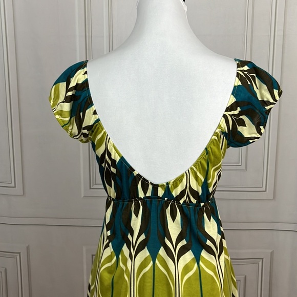 Retro print dress - Picture 8 of 11